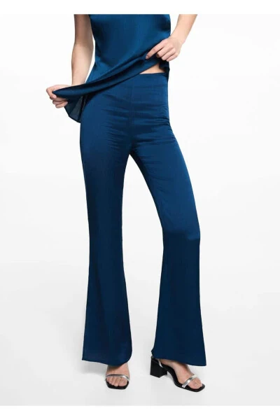 Flared trousers - MANGO TEEN