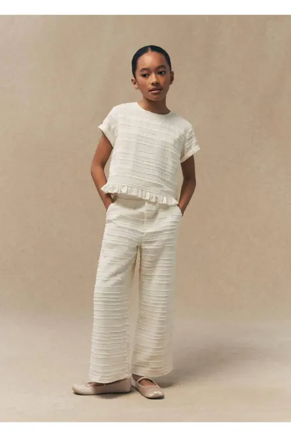 Flat front dress pants - 1