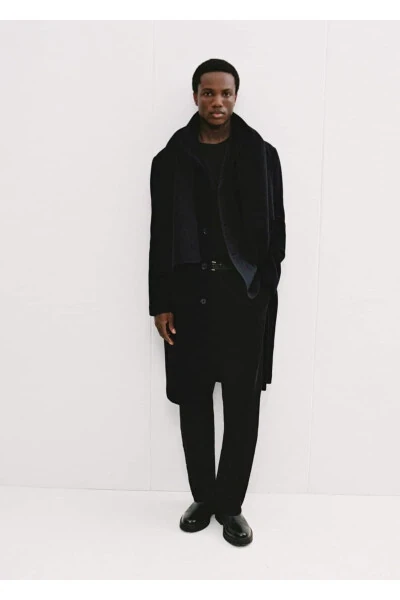 Flat-front Pleated Corded Velvet Trouser - 6