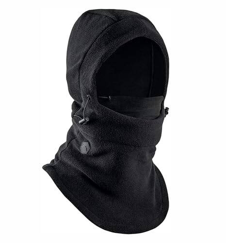 Fleece Balaclava Ski Mask - Winter Face Mask for Men & Women - Face Cover for Extreme Cold Weather Gear Skiing Snowboarding - 13