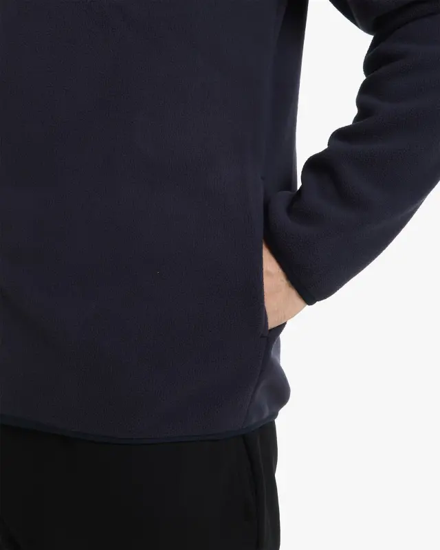 FLEECE Cardigan - DARK BLUE - 8