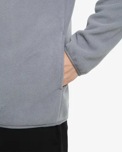 FLEECE Cardigan - GRAY - 10