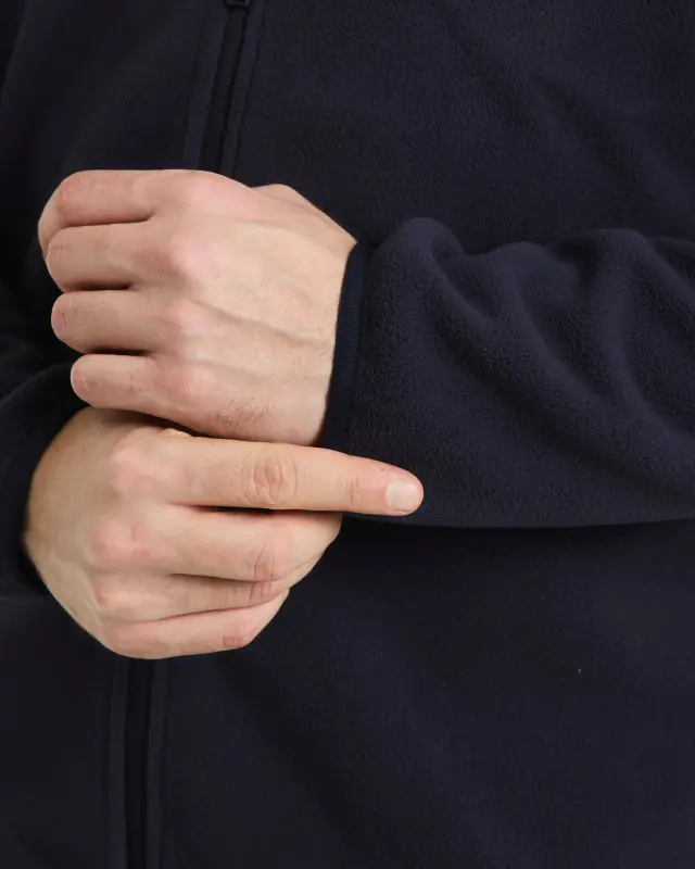 FLEECE Kardiğan - TO‘Q KO‘K - 7