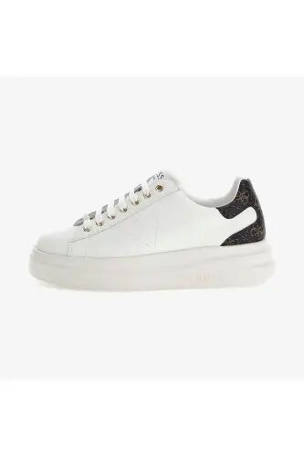 FLJELBFAL12-WHBRO Elbina Deri Sneaker Ayakkabı - Beyazwhite - 1