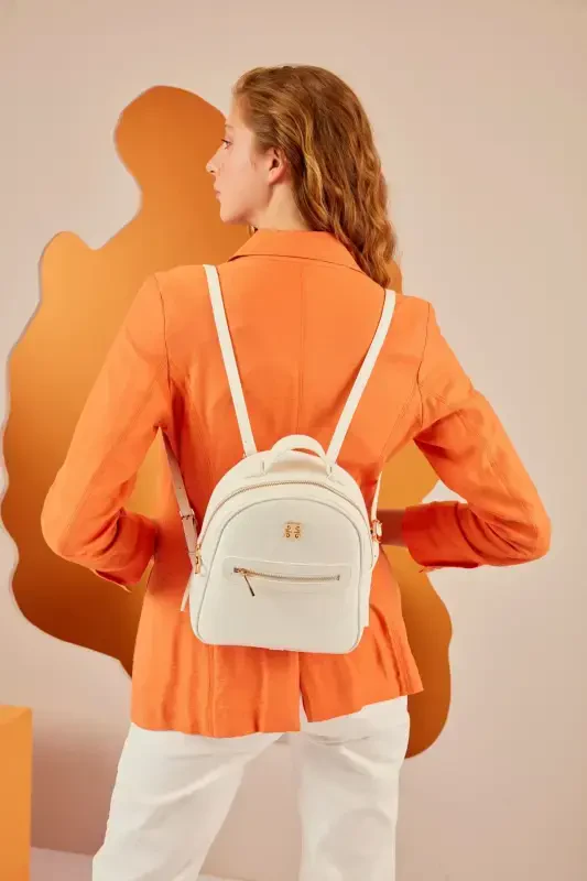 Floater Белый Женский Рюкзак 05PO22Y1541-Floater Белый - PIERRE CARDIN