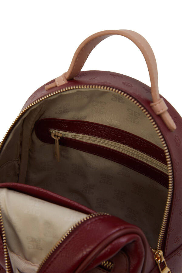 Floater Burgundy Women's Backpack 05PO22Y1541 - 4