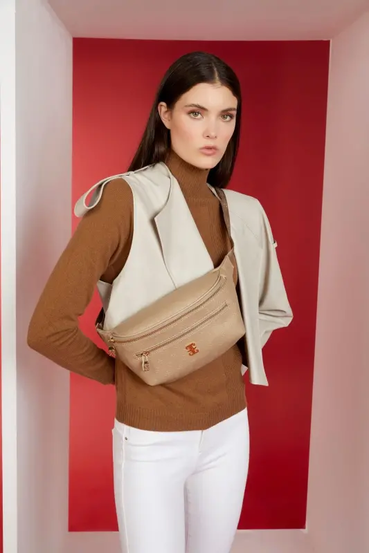 Floater Mink Winter Women's Belt Bag 05PO22Y1542-Floater Mink Winter - 1