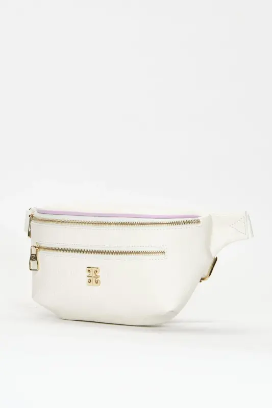 Floater White Women's Belt Bag 05PO22Y1542-Floater White - 3