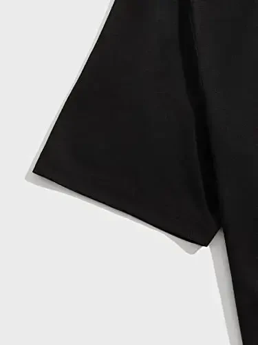 Floerns erkaklar ko'ylak va shortilar 2 qismli to'plam grafik nashrli plyaj kiyimlari - 4