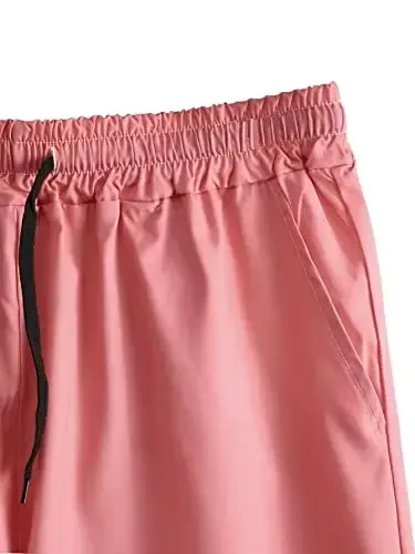 Floerns Men's 2 Piece Outfit Hawaiian Button Down Shirts and Shorts Set - 5