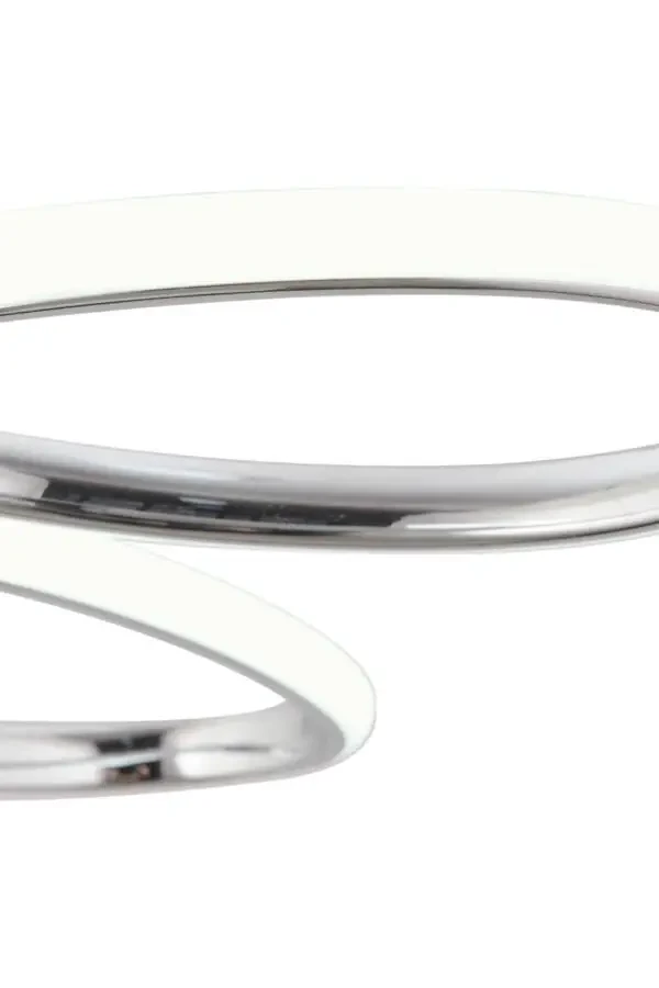 Flora Krom Modern Sarkıt Beyaz Işık Led Avize Salon Mutfak Oda Hol Ledli Avize-Krom - 3