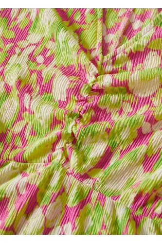 Floral Dress-Fuchsia - 7