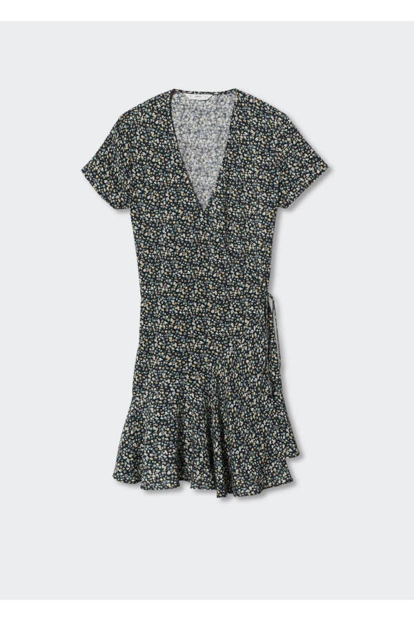 Floral Envelope Dress - 2