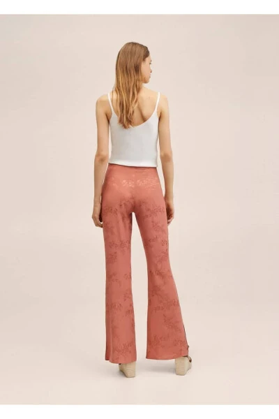 Floral Flare Pants - 3