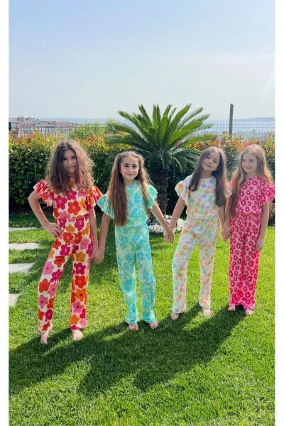 Floral Jumpsuit - BAMBI KIDS