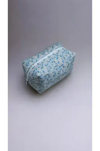 Floral Makeup Bag - Large - 1