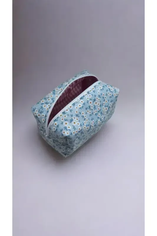 Floral Makeup Bag - Large - 2