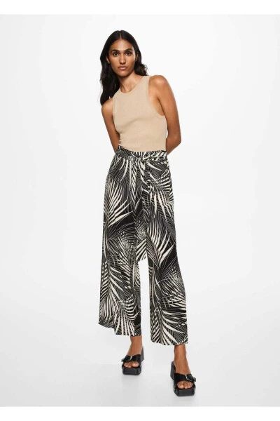 Floral Pants - MANGO (1)