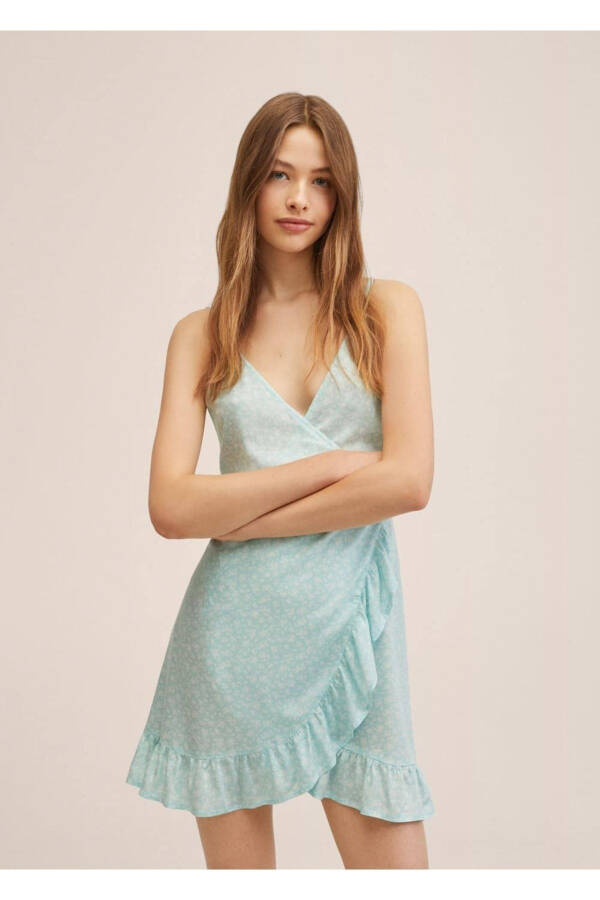 Floral Pattern Dress - 5
