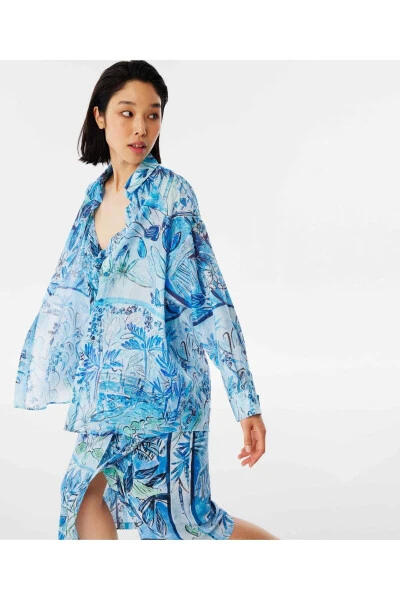 Floral pattern shirt - 6