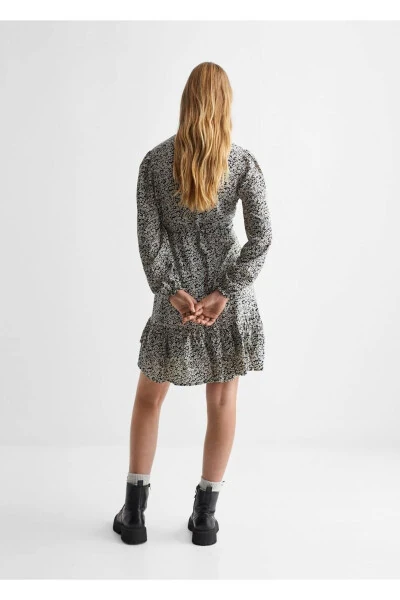 Floral Print Dress - 4