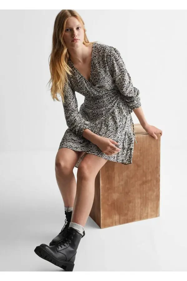 Floral Print Dress - 6