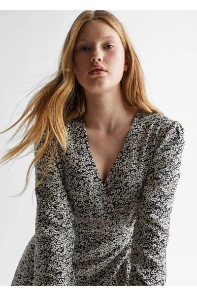 Floral Print Dress - 7