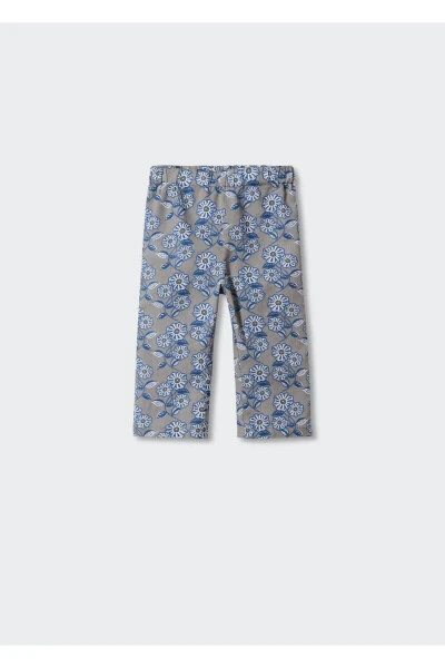 Floral Print Pants - MANGO BABY