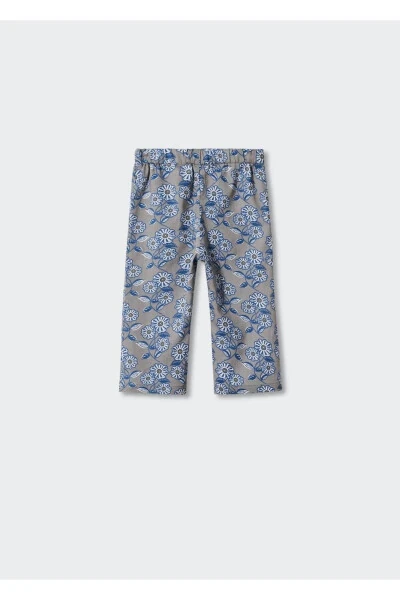 Floral Print Pants - MANGO BABY (1)