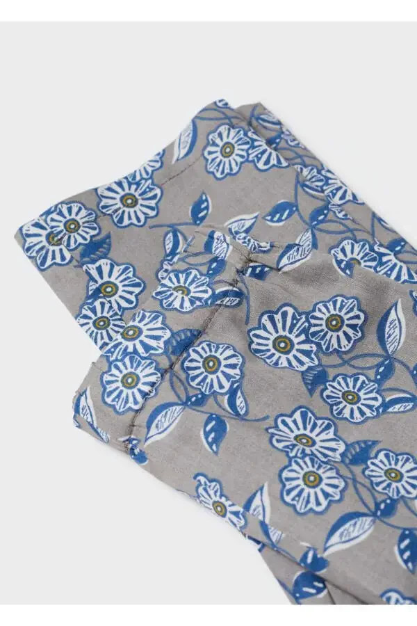 Floral Print Pants - 3