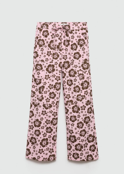 Floral print pants - 12