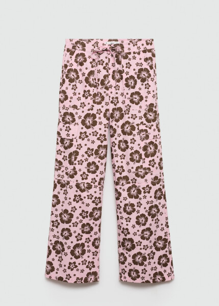 Floral print pants - 1