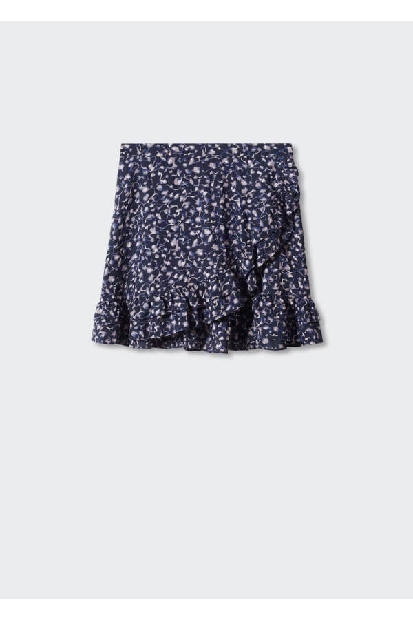 Floral Ruffle Skirt - 3