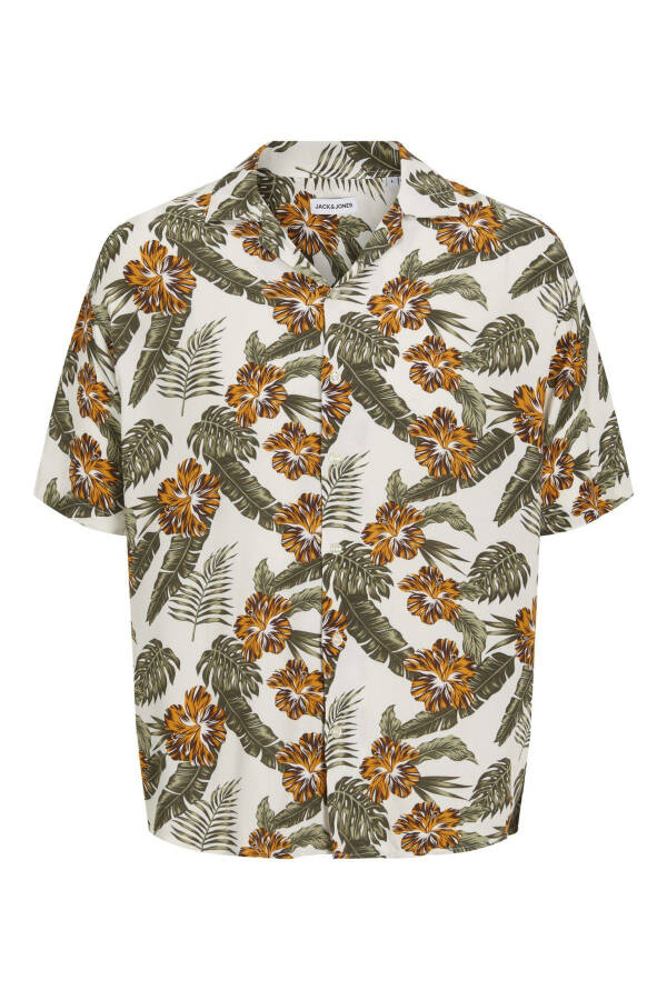 Floral short-sleeved shirt - 5