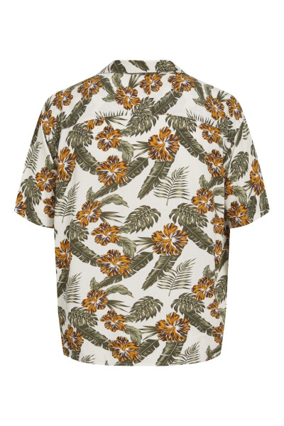 Floral short-sleeved shirt - 6