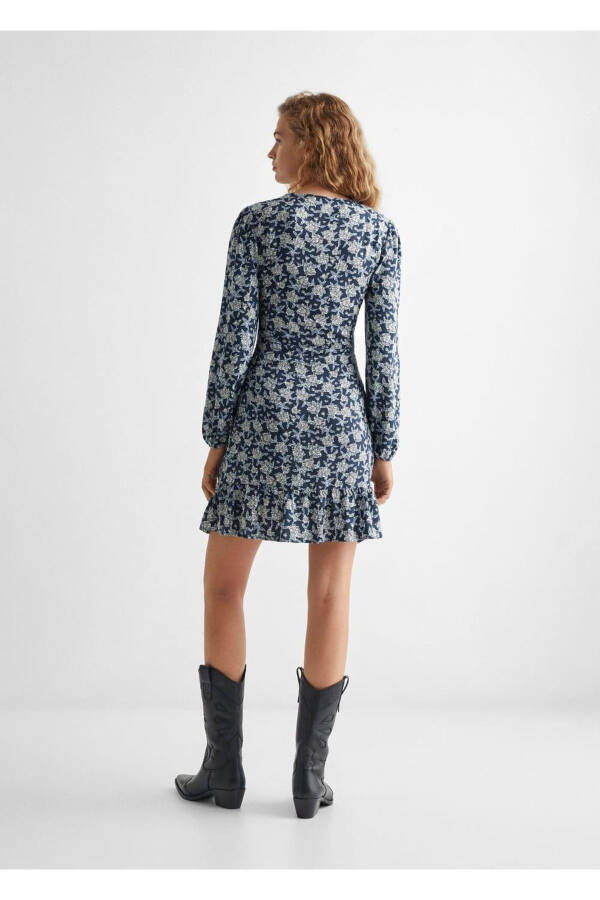 Floral smocked dress - 4