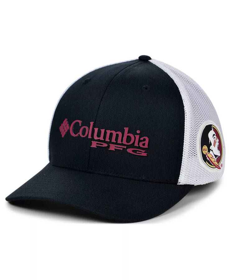 Florida State Seminoles PFG Black/White Stretch Cap - 1