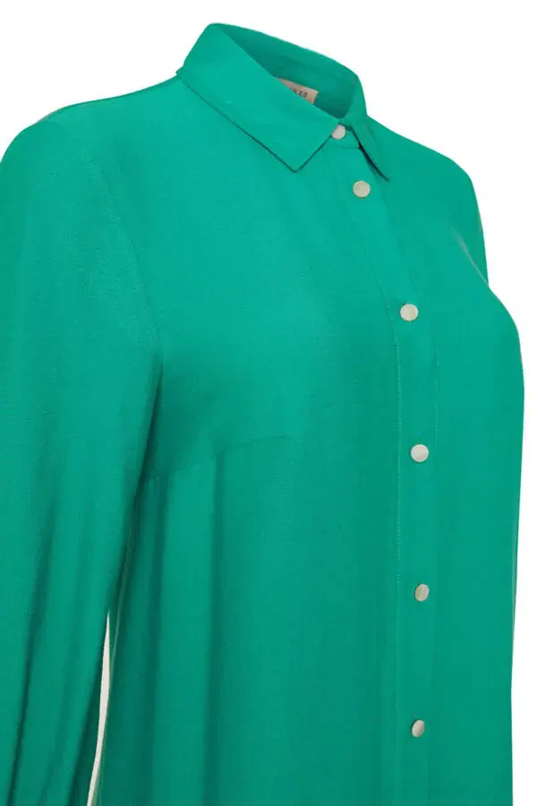 Flounced Hem Tunic - 2