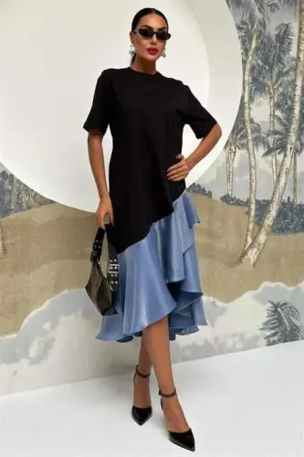 Flounced Supreme Dress 2864 - 3