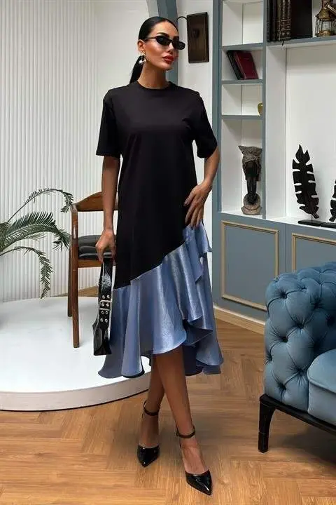 Flounced Supreme Dress 2864 - 7