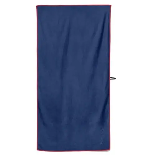 Flow Hydro Sport Towel - Microfiber Quick Dry Swimming Towels for Swim, Pool, Triathlon, and Other Water Sports in Medium, Large, Extra Large, and Hooded Sizes (Navy, Medium (48