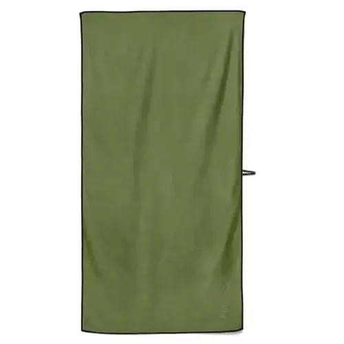 Flow Hydro Sport Towel - Microfiber Quick Dry Swimming Towels for Swim, Pool, Triathlon, and Other Water Sports in Medium, Large, Extra Large, and Hooded Sizes (Army Green, X-Large (72