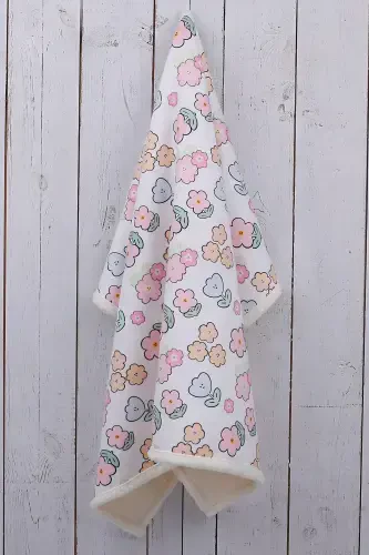Flower Baby Blanket Thick Blanket-Watercolor - 3