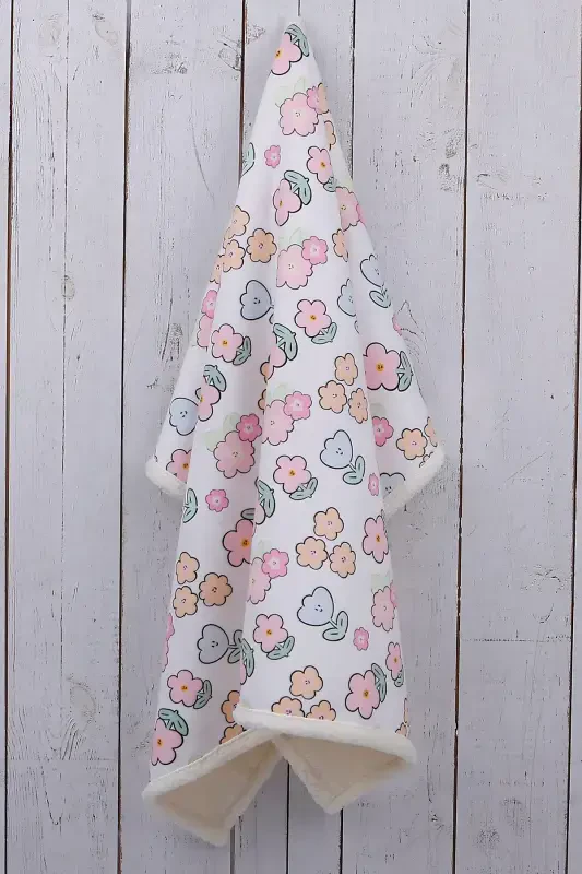 Flower Baby Blanket Thick Blanket-Watercolor - 3