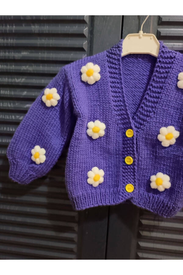 Flower Baby Cardigan - 2