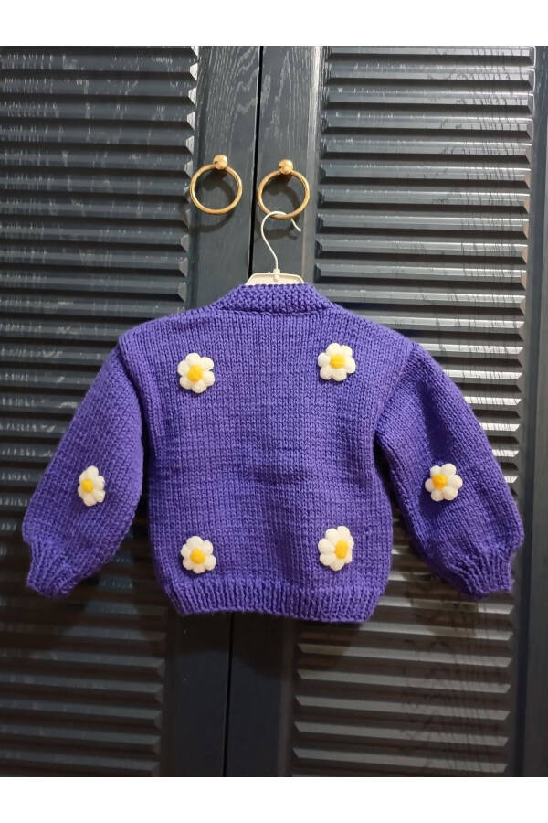 Flower Baby Cardigan - 3