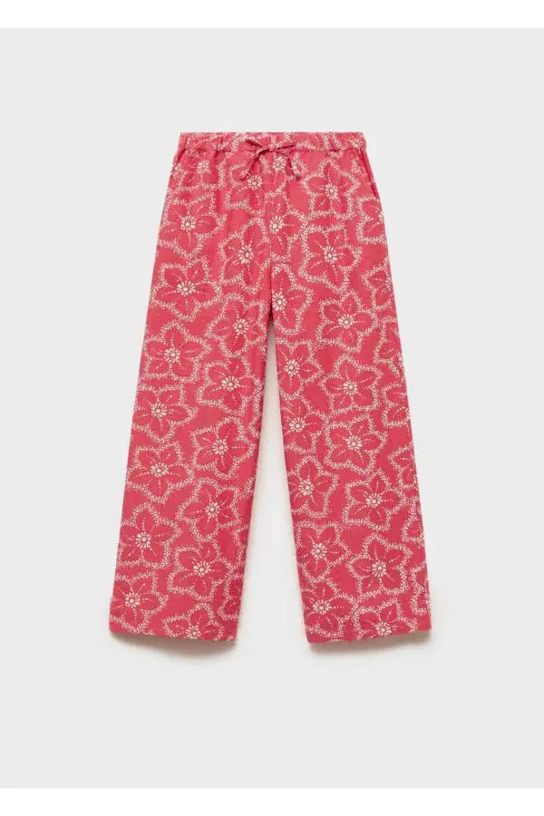 Flower patterned pants - 3