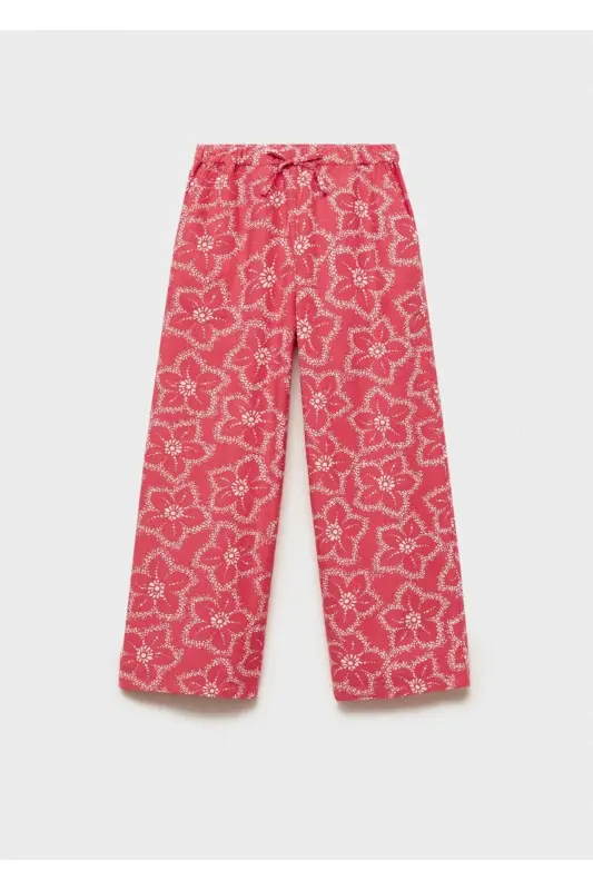 Flower patterned pants - 3