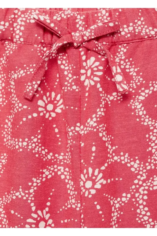 Flower patterned pants - 7