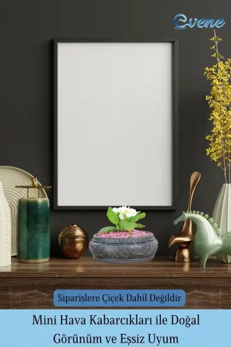 Flower Pot Large Flower Pot Flower Pot Large Size Flower Pot Living Room Flower Pot Model 5 Black Flower Pot-Black - 6